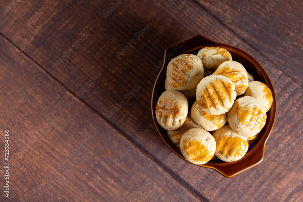 Savory buttery onion on the table. Savory buttery onion on the table.