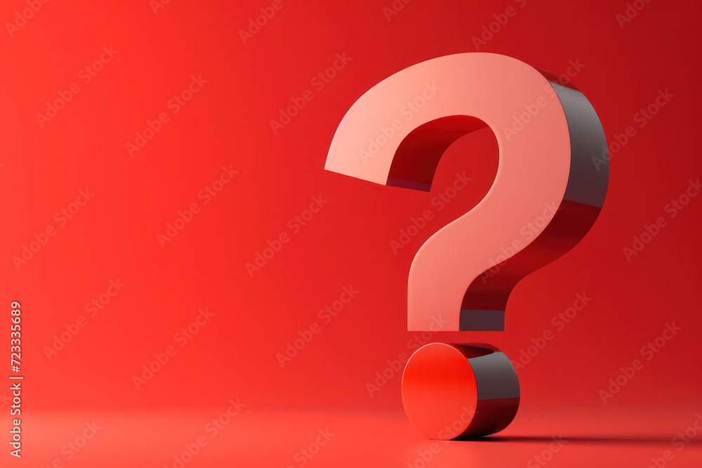 red question mark on red gradient background red question mark on red gradient background