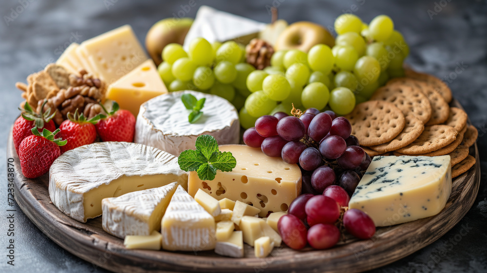 Cheeses plateau Cheeses plateau