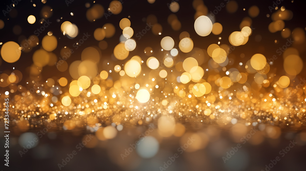 Featuring stunning soft bokeh lights and shiny elements. Abstract festive and new year background Featuring stunning soft bokeh lights and shiny elements. Abstract festive and new year background