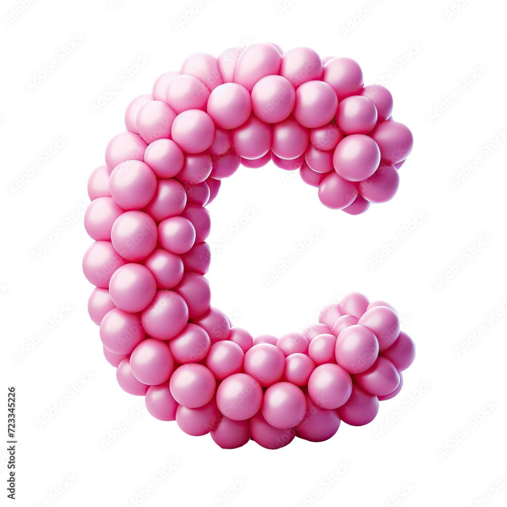 Isolated 3D Letter on a Clear PNG Canvas Generative AI Isolated 3D Letter on a Clear PNG Canvas Generative AI