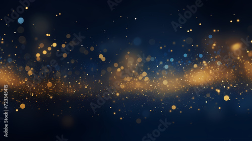 Featuring stunning soft bokeh lights and shiny elements. Abstract festive and new year background