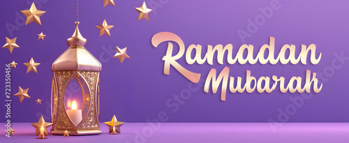 Ramadan Kareem sale banner design for social media post with \text Ramadan greetings