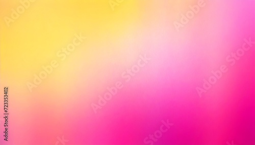fuchsia pink blurred yellow grainy gradient background vibrant backdrop banner poster wallpaper website header design photo