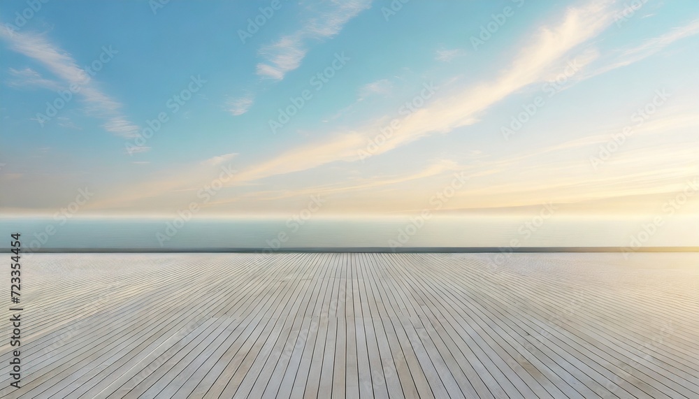 deck construction background with copy space