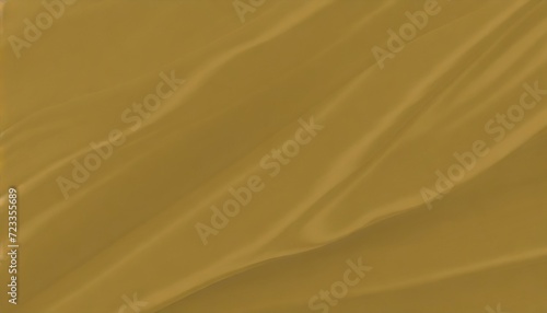 abstract background of a semi silk fabric of ocher color generative ai © Slainie