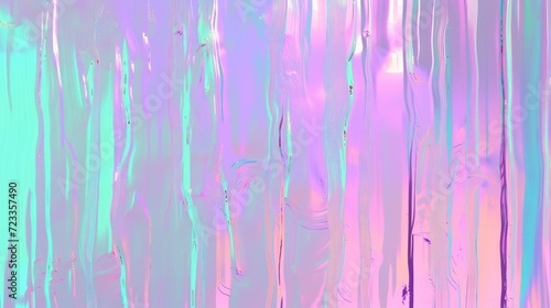 Abstract Minimalist Holographic Texture With Gradient Purple and Pink Colors Background. Abstract Striations Reminiscent of Gentle Brush Strokes. Digital Texture Template