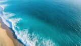 aerial view of the ocean waves blue sea water background spectacular aerial top view bird s eye view background photo