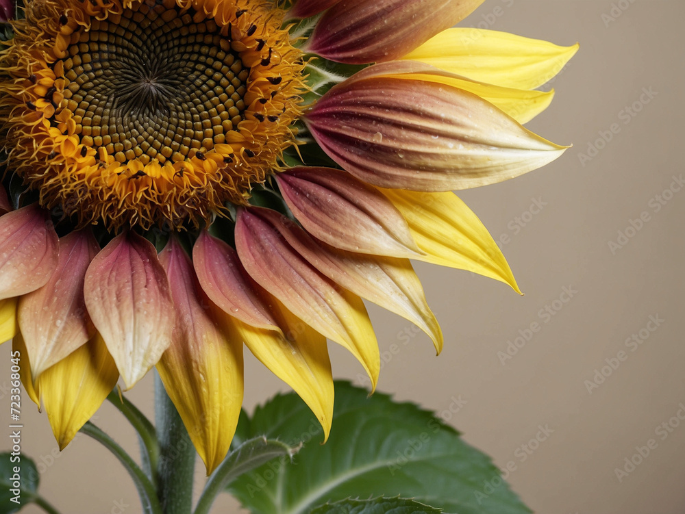 Obraz premium sunflower on background