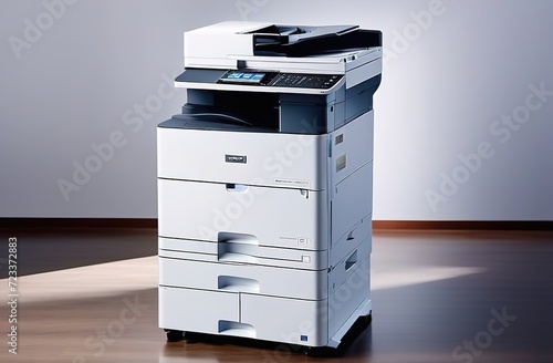 Modern futuristic printer technology