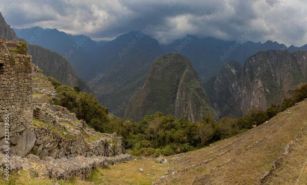 Naklejka premium Peru, Machu Picchu