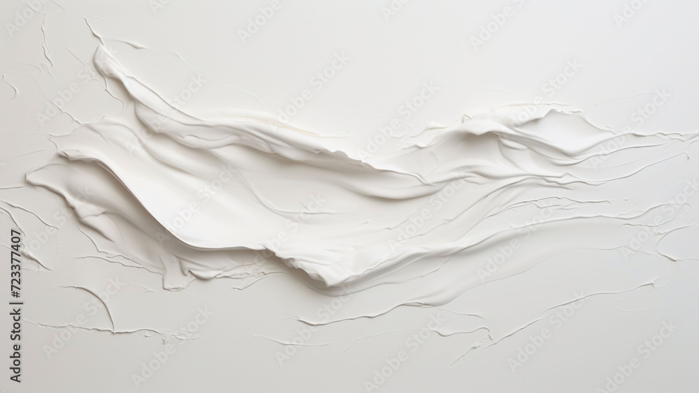 Obraz premium White background, clay, impasto, neutral background