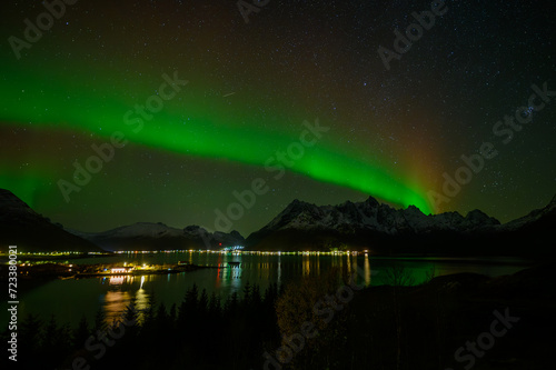 Austnesfjorden Northern Lights © Korbinian