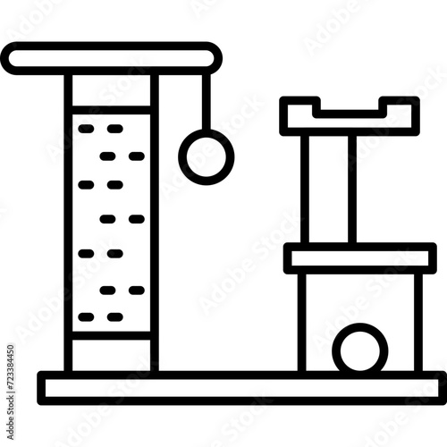 Cat Tower Icon