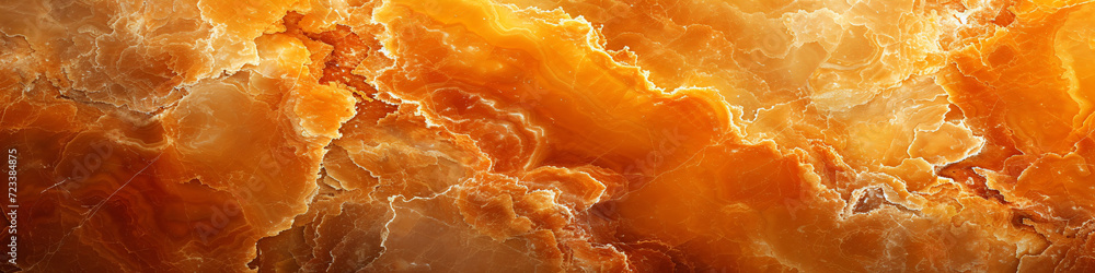 Panoramic Golden Orange Marble Texture. Abstract Background for Interior Design and Luxurious Décor
Panoramic Golden Orange Marble Texture. Abstract Background for Interior Design and Luxurious Décor