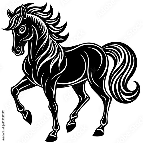 horse illustration