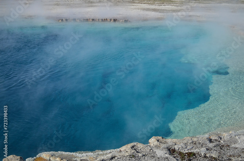 Sapphire Pool at Yellowstone National Park
