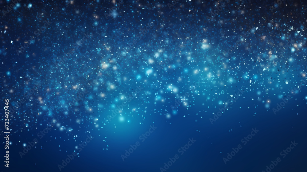 Fototapeta premium Bokeh lights background banner. Colorful abstract background with glitter, holiday decoration background