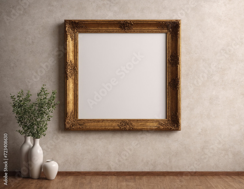 frame on the wall
