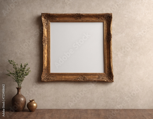 frame on the wall