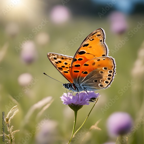 butterfly on flower © Tiago