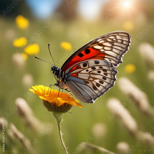 butterfly on a flower