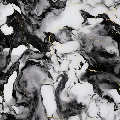 Close up of a marble texture. © Suzy