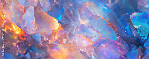 opal stone texture banner background 