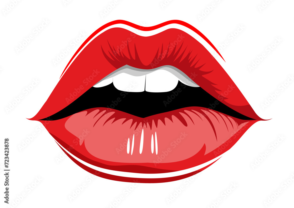 Female sexy lips Female sexy lips