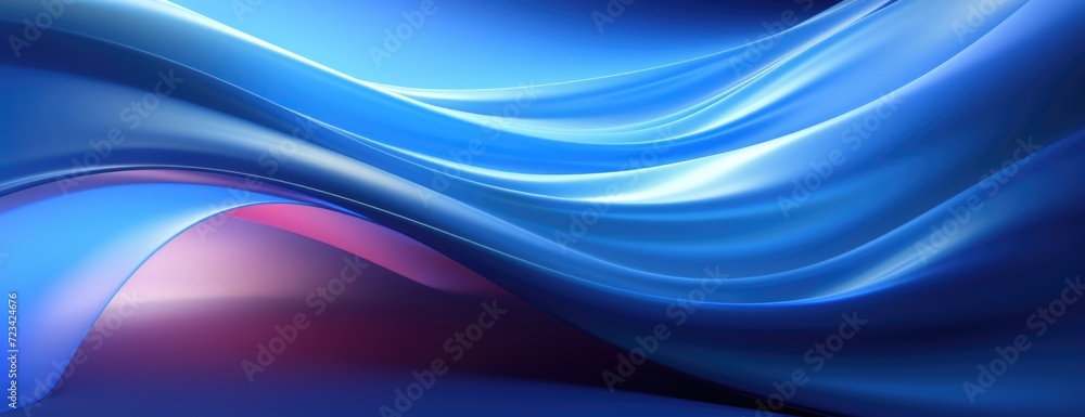blue wave background., in the style of flowing fabrics, dreamlike composition, sleek metallic finish, flatness of space blue wave background., in the style of flowing fabrics, dreamlike composition, sleek metallic finish, flatness of space