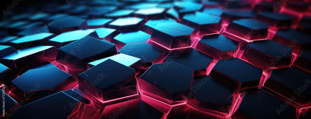 hexagonal surface for your project or project design, photography, in the style of glowing lights, mechanized abstraction hexagonal surface for your project or project design, photography, in the style of glowing lights, mechanized abstraction