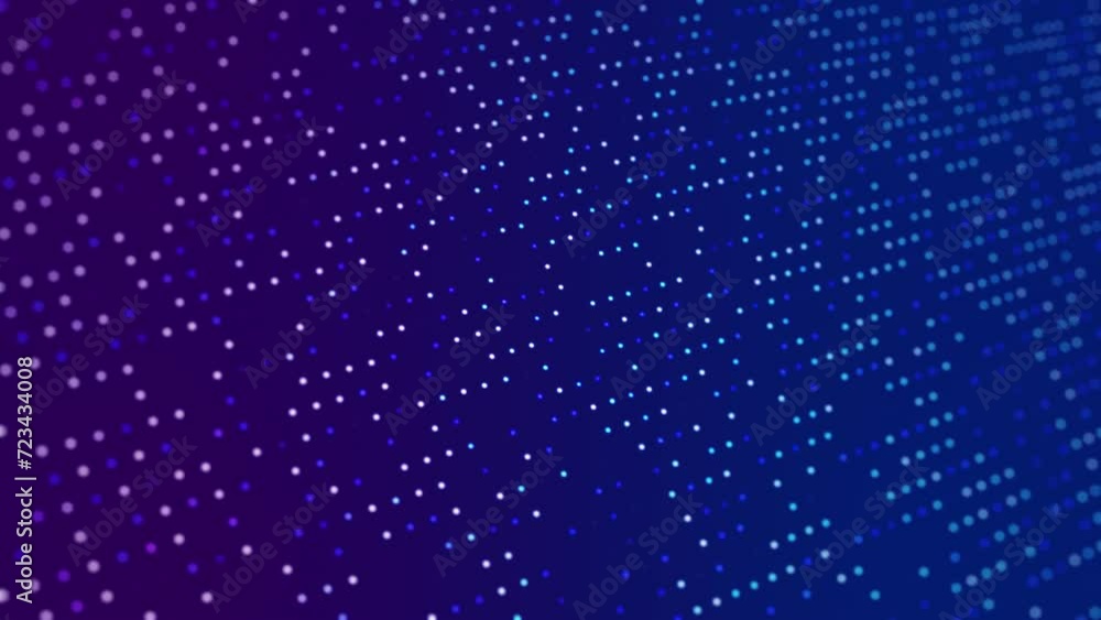 Soft Flowing Dots Pattern Loop Background Soft Flowing Dots Pattern Loop Background