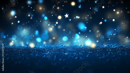 Wallpaper Mural Bokeh lights background banner. Colorful abstract background with glitter, holiday decoration background Torontodigital.ca