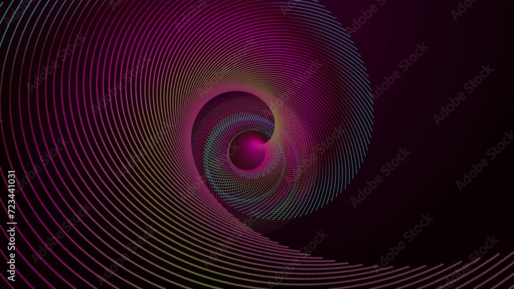 Futuristic video animation with particle stripe object in slow motion, 4096x2304 loop 4K Futuristic video animation with particle stripe object in slow motion, 4096x2304 loop 4K