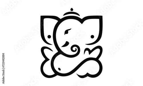 arca elephant icon vector 