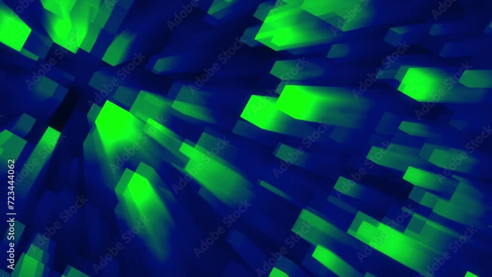background cube square green and blue techology speed background cube square green and blue techology speed