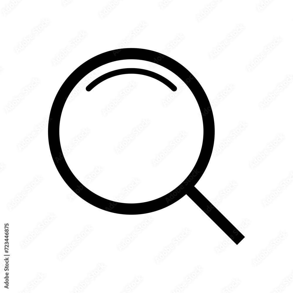 Search icon vector. search magnifying glass icon Search icon vector. search magnifying glass icon