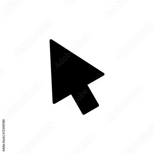 Click icon vector. pointer arrow icon. cursor icon vector