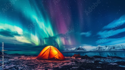 The Celestial Cathedral: Awe-Inspiring Camping Beneath the Radiant Glow of Aurora Australis