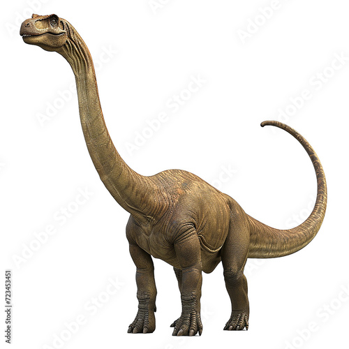 ディプロドクスのイメージ - image of Diplodocus - No3-5 Generative AI © Orange Eyes