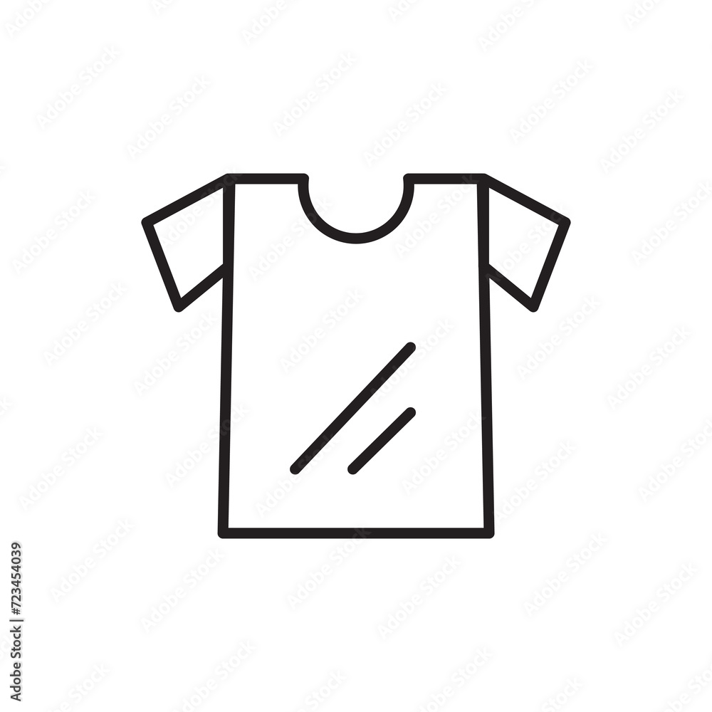 clothing t shirt company icon, simple flat illustration on white background..eps clothing t shirt company icon, simple flat illustration on white background..eps