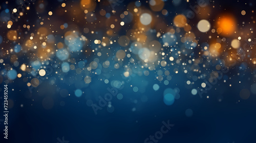 Abstract bokeh lights background, blurred bokeh effect, holiday decoration background