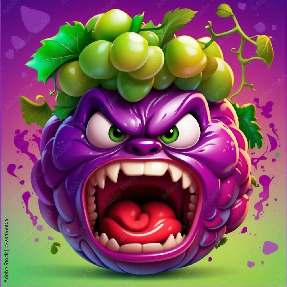 Angry fruits