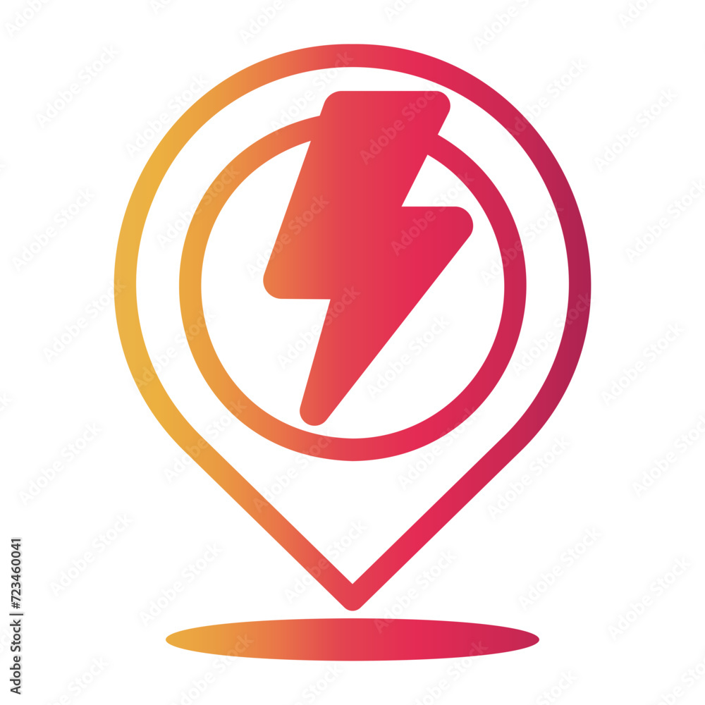 charging station icon charging station icon
