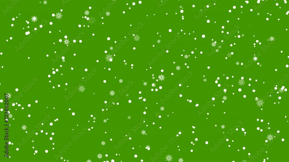 Snowfall with Snowflakes dropping down animation on green screen. Winter snow white a falling down overlay 2d cartoon animation. winter heavy snowfall storm. Snowfall with Snowflakes dropping down animation on green screen. Winter snow white a falling down overlay 2d cartoon animation. winter heavy snowfall storm.