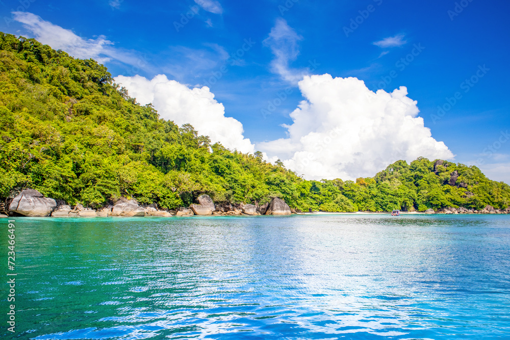 Beautiful landscape of the Similan Islands, Thailand Beautiful landscape of the Similan Islands, Thailand