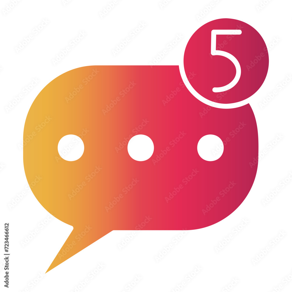 Fototapeta premium messages icon