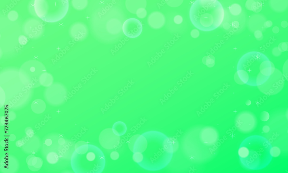 Vector abstract green bokeh background design Vector abstract green bokeh background design