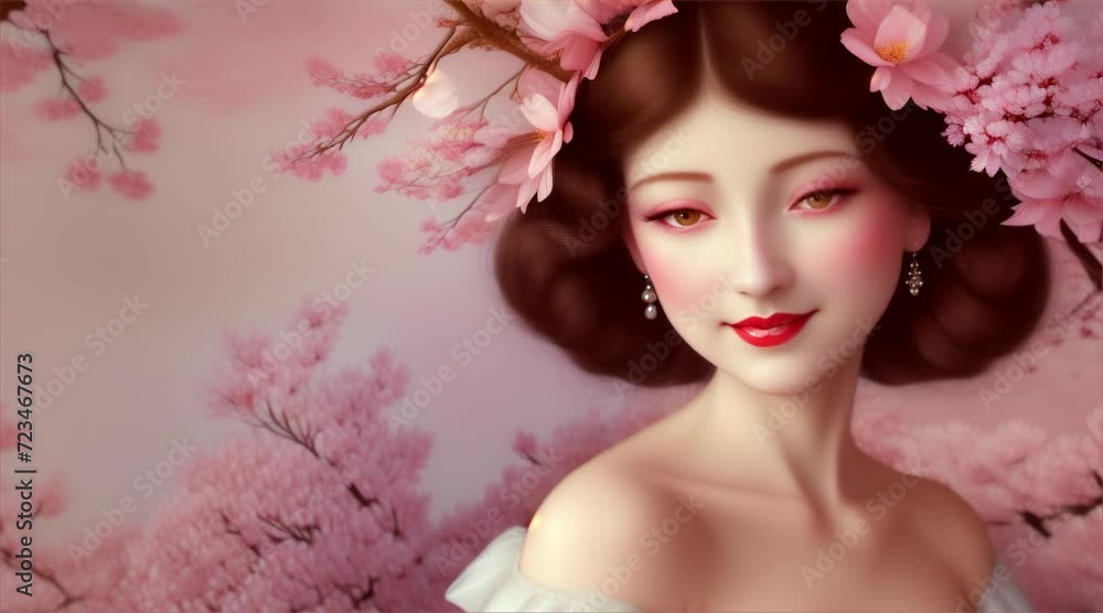 桜の樹の精霊 桜の樹の精霊