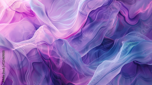 Dynamic Abstract Fluidity with Vivid Hues Background